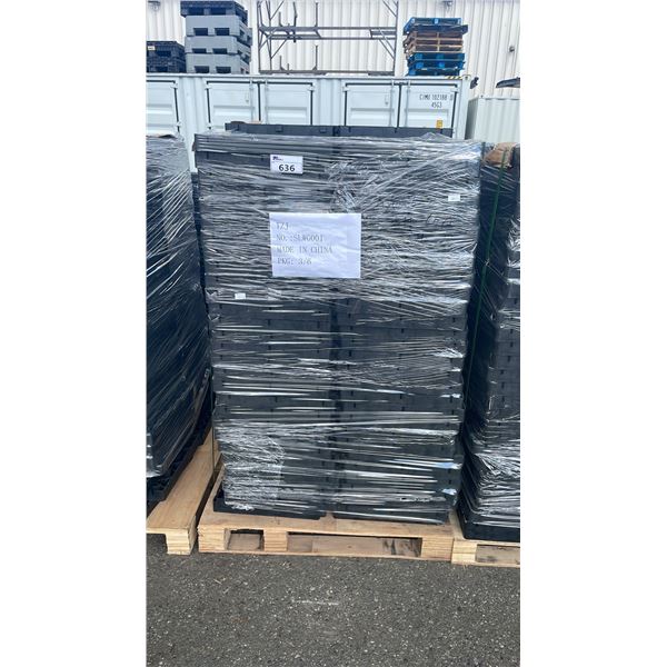 4' X 4' PALLET OF PLASTIC INTERLOCKING PROFESSIONAL LANDSCAPING GRID PLATES *MUST TAKE ALL ON