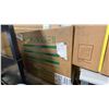 Image 1 : WHIRLPOOL MODEL WVW75UC0DS. 30" MODERN GLASS WALL MOUNT CHIMNEY RANGE HOOD