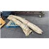 Image 1 : 2 LARGE ROLLS OF CANVAS MATERIAL *MUST TAKE BOTH ROLLS*