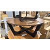 Image 1 : ASHLEY SIGNATURE DESIGN MODEL T726-8 HANNEFORTH ROUND COCKTAIL TABLE *DISPLAY ONLY, NOT IN BOX*