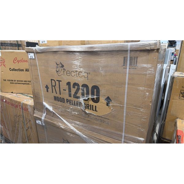 RECTEQ RT-1200 PROFESSIONAL WOOD PELLET GRILL *IN BOX*