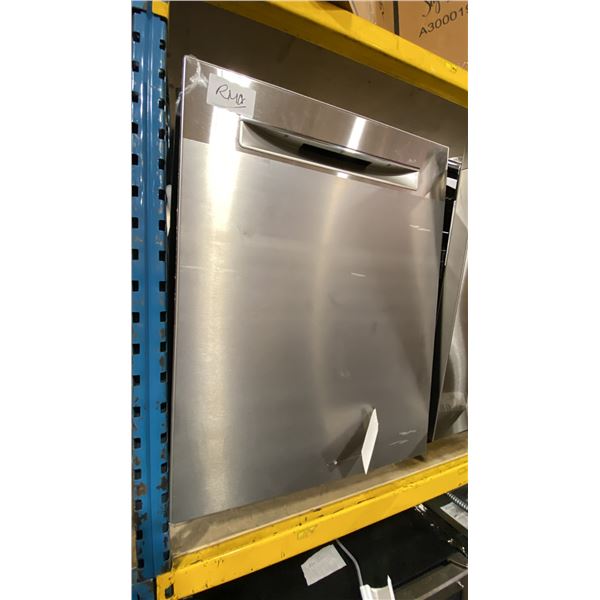 BOSCH MODEL SHPM65W55N/20. 500 SERIES 24" STAINLESS STEEL BUILT IN DISHWASHER, 44 DBA, PRECISION
