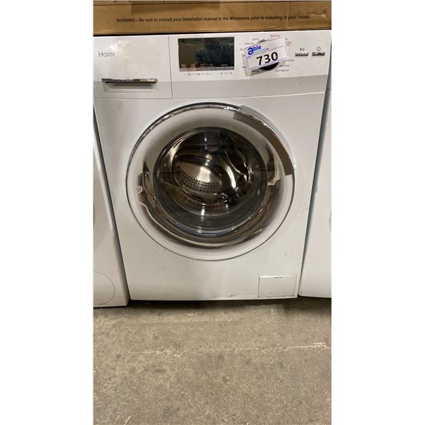 HAYER MODEL HLC1700AXW. 24" 2.0 CU. FT. FRONT LOAD WASHER/DRYER COMBO