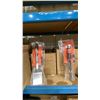 Image 2 : TRAEGER PELLET GRILL ASSORTED PARTS. BBQ SPATULAS, POP AND LOCK FRONT SHELF, BBQ FORKS, DRIP TRAY