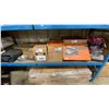 Image 1 : TRAEGER PELLET GRILL ASSORTED PARTS. FULL LENGTH GRILL COVER, DRIP TRAY LINER, FISH AND VEGGIE STAIN