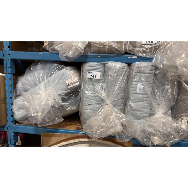 CR PLASTIC GROUP OF 2 CUSHION SETS. 2X BLISS DEW