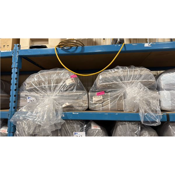 CR PLASTIC GROUP OF 2 CUSHION SETS. 2X MILANO CHAR