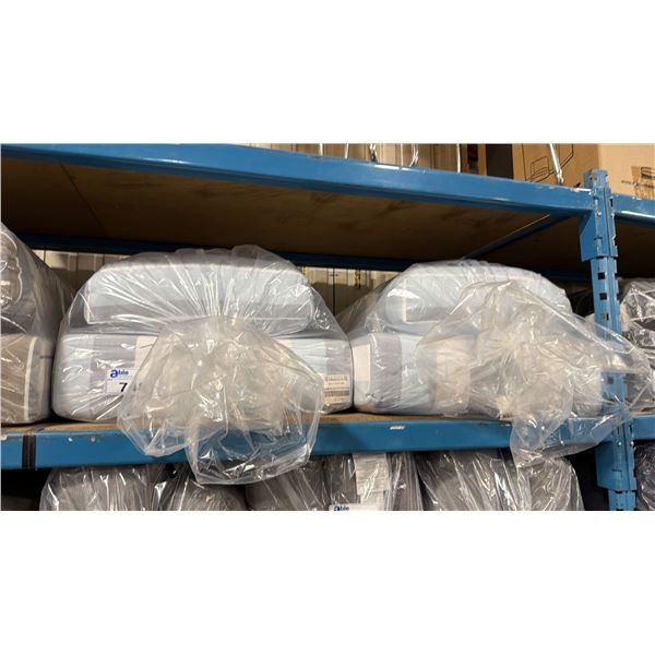 CR PLASTIC GROUP OF 2 CUSHION SETS. 2X DIRECTION DEW