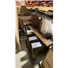 Image 1 : DARK WOOD DINING TABLE WITH 6 CHAIRS *HAS COSMETIC DAMAGE*