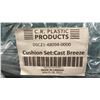 Image 4 : CR PLASTIC GROUP OF 3 ASSORTED CUSHION SETS. 2X MILANO CHAR