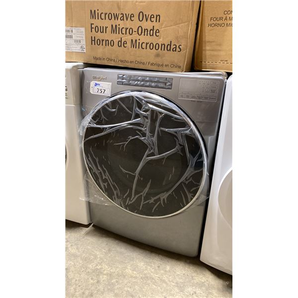 WHIRLPOOL MODEL YWED6620HC2. 7.4 CU. FT. FRONT LOAD ELECTRIC DRYER WITH STEAM CYCLES