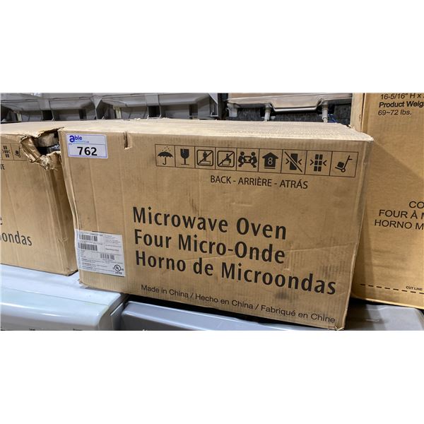 ELECTROLUX MODEL EMBS2411AB. COUNTERTOP MICROWAVE, 24 INCH EXTERIOR WIDTH, 1.5 CU. FT. CAPACITY, 900