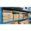 Image 1 : SHELF OF ASSORTED FIREPLACE MEDIA ACCESSORIES, GLASS COVERS, OUTDOOR GRILLS PARTS/COMPONENTS