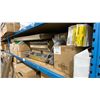 Image 2 : SHELF OF ASSORTED FIREPLACE MEDIA ACCESSORIES, GLASS COVERS, OUTDOOR GRILLS PARTS/COMPONENTS