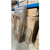 Image 2 : GROUP OF OUTDOOR FURNITURE PARTS, LYNX OUTDOOR BUILT IN ACCESS DOOR & HEAVY CEMENT FIRE TABLE TOP