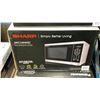 Image 3 : GROUP OF 3 MICROWAVE OVENS- 2 SHARP SMC1464KSC. & 1 PANASONIC NN-ST75LWC