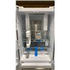 Image 2 : MARATHON MODEL MFF180WFD-2. 18 CU.FT. WHITE FRENCH DOOR BOTTOM MOUNT REFRIGERATOR