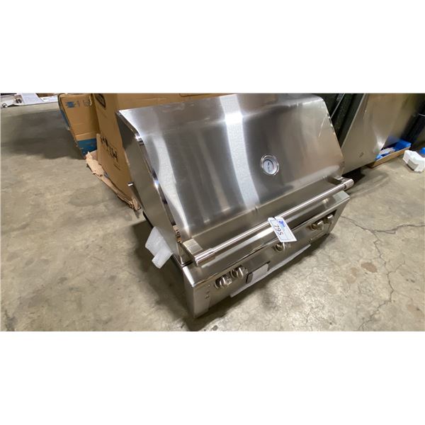 ALFRESCO MODEL ALXE-36. STAINLESS STEEL 5 BURNER OUTDOOR BUILT IN GOURMET GRILL -CONVERTIBLE GAS