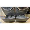 Image 10 : G.E MODEL GFW450SPM1DG. & GFD45ESMM0DG. WASHER & DRYER COMBO SET *USED DRYER*