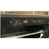 Image 3 : FRIGIDAIRE SINGLE DOOR GLASS FRONT STAINLESS STEEL / BLACK WINE CHILLER *MINOR DAMAGE TO UPPER BACK*