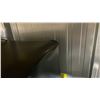 Image 4 : FRIGIDAIRE SINGLE DOOR GLASS FRONT STAINLESS STEEL / BLACK WINE CHILLER *MINOR DAMAGE TO UPPER BACK*