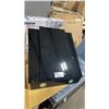 Image 1 : HAIER 24 INCH BLACK GLASS SLANTED RANGE HOOD
