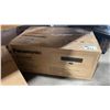 Image 1 : PANASONIC 1000 WATT LOW PROFILE OVER THE RANGE MICROWAVE OVEN MODEL #NN-SG65NB