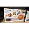 Image 2 : PANASONIC 1100W STAINLESS STEEL MICROWAVE OVEN 1.1 CU.FT. MODEL #NN-GT69KS C & PANASONIC 1200W