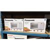 Image 1 : PANASONIC 1100W 1.3 CU.FT. MICROWAVE OVEN MODEL #NN-SG676W C & PANASONIC 1100W 1.3 CU.FT. MICROWAVE