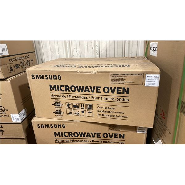 SAMSUNG MODEL ME11A7510DS 1.1 CU FT OVER THE RANGE SMART LOW PROFILE MICROWAVE OVEN *IN BOX*
