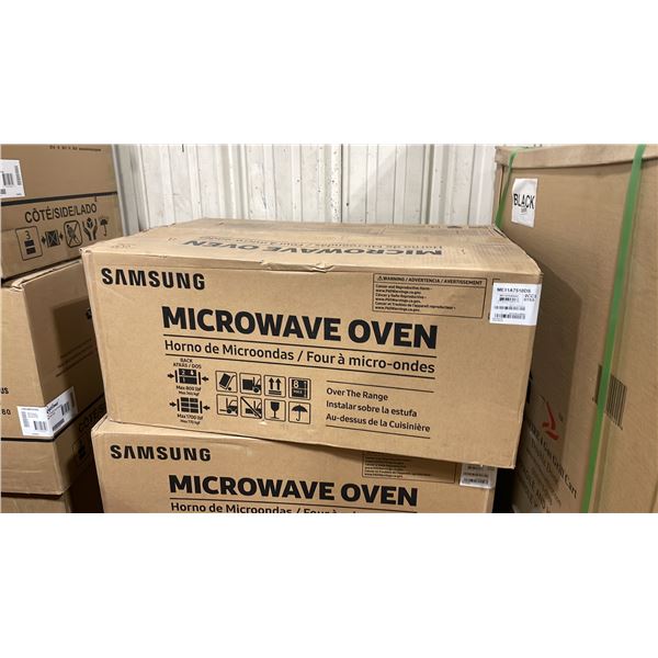SAMSUNG MODEL ME11A7510DS 1.1 CU FT OVER THE RANGE SMART LOW PROFILE MICROWAVE OVEN *IN BOX*