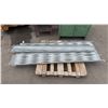 Image 4 : 2 METAL STORAGE/SHIPPING AND RECEIVING CABINETS & A COLLAPSIBLE METAL SECURITY GATE