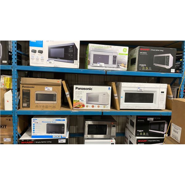 PANASONIC NNST663SCC STAINLESS STEEL MICROWAVE OVEN, PANASONIC NNSG676WC WHITE MICROWAVE OVEN,