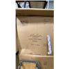 Image 1 : SET OF 4 MALLIN MESH BACK CAST ALUMINUM OUTDOOR PATIO STACKING ARM CHAIRS *IN BOX*