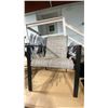 Image 1 : SET OF 4 MALLIN MESH BACK CAST ALUMINUM OUTDOOR PATIO STACKING ARM CHAIRS *IN BOX*