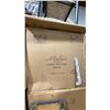 Image 3 : SET OF 4 MALLIN MESH BACK CAST ALUMINUM OUTDOOR PATIO STACKING ARM CHAIRS *IN BOX*