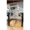 Image 2 : SET OF 4 MALLIN MESH BACK CAST ALUMINUM OUTDOOR PATIO STACKING ARM CHAIRS *IN BOX*