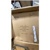 Image 3 : SET OF 4 MALLIN MESH BACK CAST ALUMINUM OUTDOOR PATIO STACKING ARM CHAIRS *IN BOX*