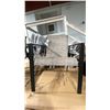 Image 1 : SET OF 4 MALLIN MESH BACK CAST ALUMINUM OUTDOOR PATIO STACKING ARM CHAIRS *IN BOX*