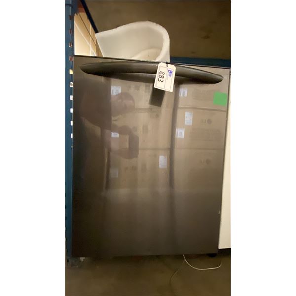 FRIGIDAIRE GALLERY MODEL FGID2479SD6A. 24" BLACK STAINLESS STEEL TOP CONTROL DISHWASHER