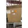 Image 1 : 2 GREY METAL OUTDOOR GRILL CABINETS *NEED REPAIR* & HLB11 IN-LINE BLOWER UNIT