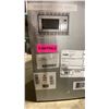 Image 2 : GE APPLIANCES MODEL JE 1140STC STAINLESS STEEL BUILT-IN TURNTABLE MICROWAVE *IN BOX* & PANASONIC