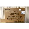 Image 1 : HAIER MODEL HMV1472BHS. OVER THE RANGE MICROWAVE, 24 INCH EXTERIOR WIDTH, 1.4 CU. FT. CAPACITY, 300