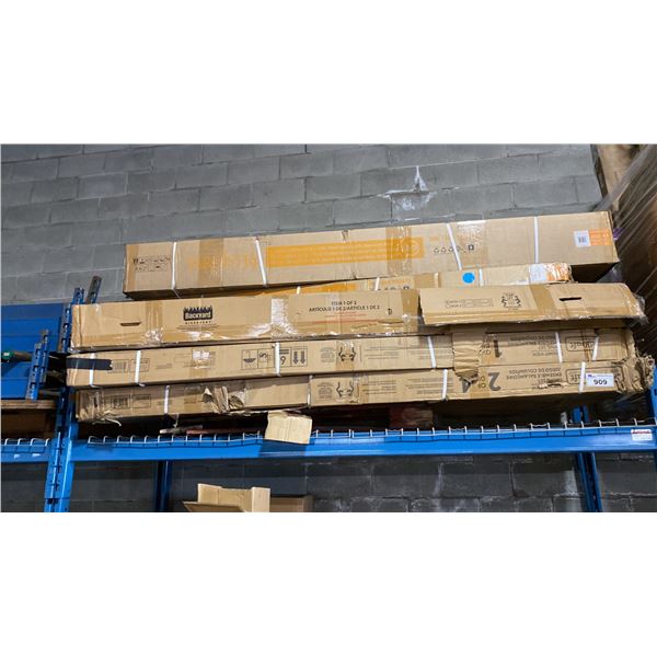 PALLET OF ASSORTED FURNITURE PARTS