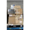 Image 1 : PALLET OF ASSORTED APPLIANCE PARTS, COMPONENTS & HARDWARE