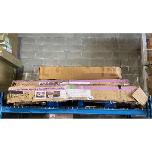 PALLET OF ASSORTED FURNITURE PARTS