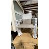 Image 3 : SET OF 4 MALLIN MESH BACK CAST ALUMINUM OUTDOOR PATIO STACKING ARM CHAIRS *IN BOX*