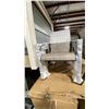 Image 3 : SET OF 4 MALLIN MESH BACK CAST ALUMINUM OUTDOOR PATIO STACKING ARM CHAIRS *IN BOX*