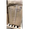 Image 4 : SET OF 4 MALLIN MESH BACK CAST ALUMINUM OUTDOOR PATIO STACKING ARM CHAIRS *IN BOX*