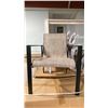 Image 1 : SET OF 4 MALLIN MESH BACK CAST ALUMINUM OUTDOOR PATIO STACKING ARM CHAIRS *IN BOX*